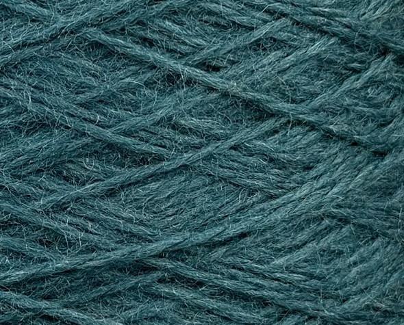 Di.Vè Norwaywool Nm 2/5 – Fil en 100 % laine col. Bleu pétrole mélange